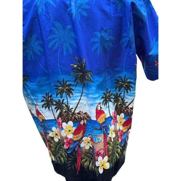 VINTAGE HAWAIIAN SHIRT PACIFIC LEGEND COTTON ALOHA SHIRT - Picture 5 of 9